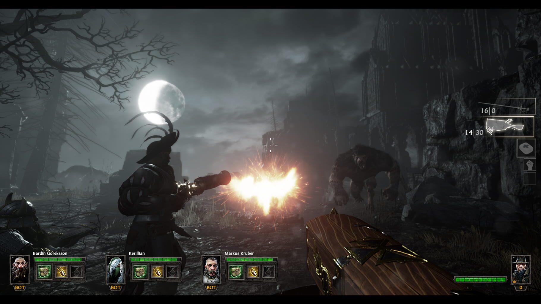 Captura de pantalla - Warhammer: End Times - Vermintide Drachenfels