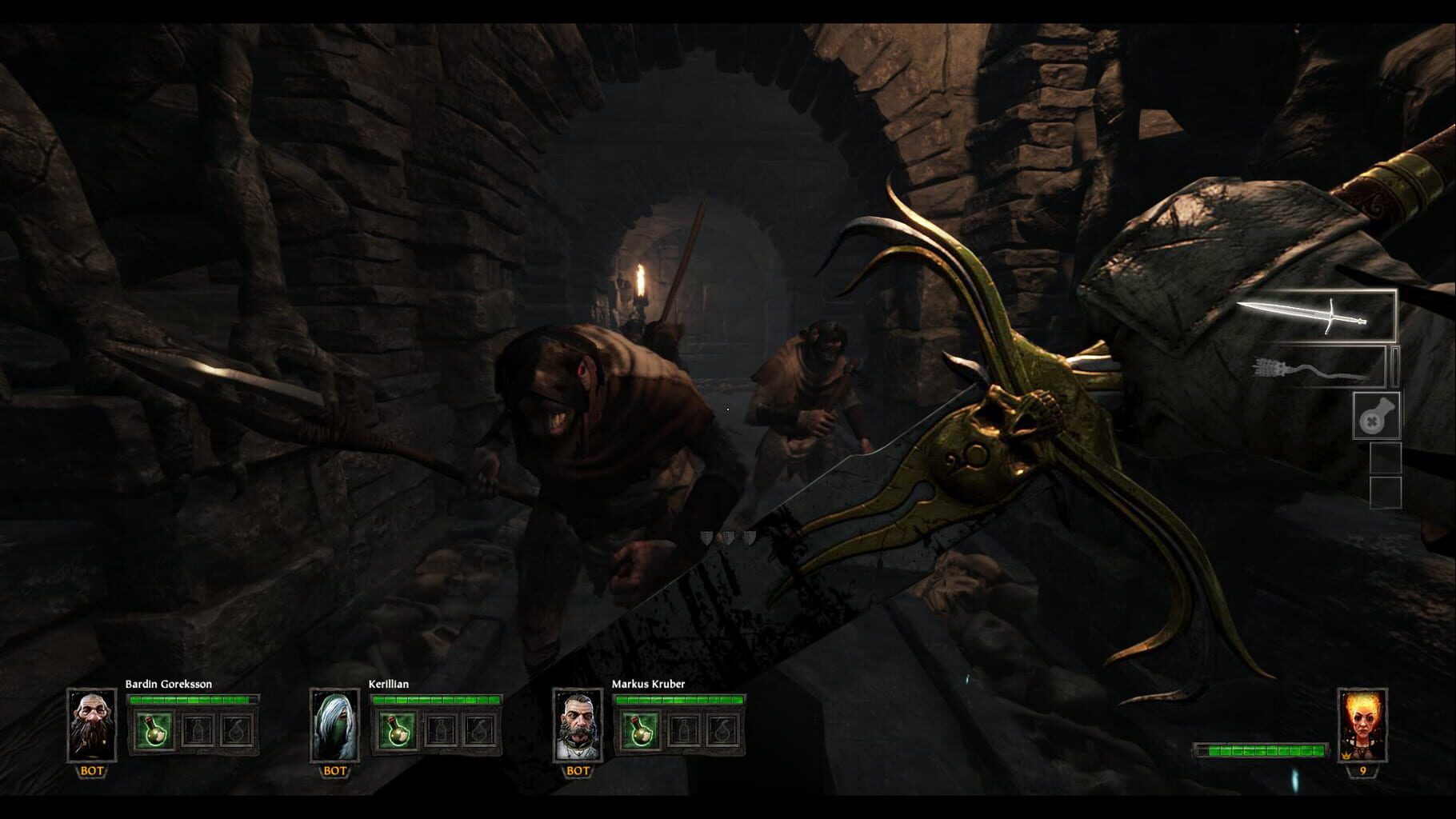 Captura de pantalla - Warhammer: End Times - Vermintide Drachenfels