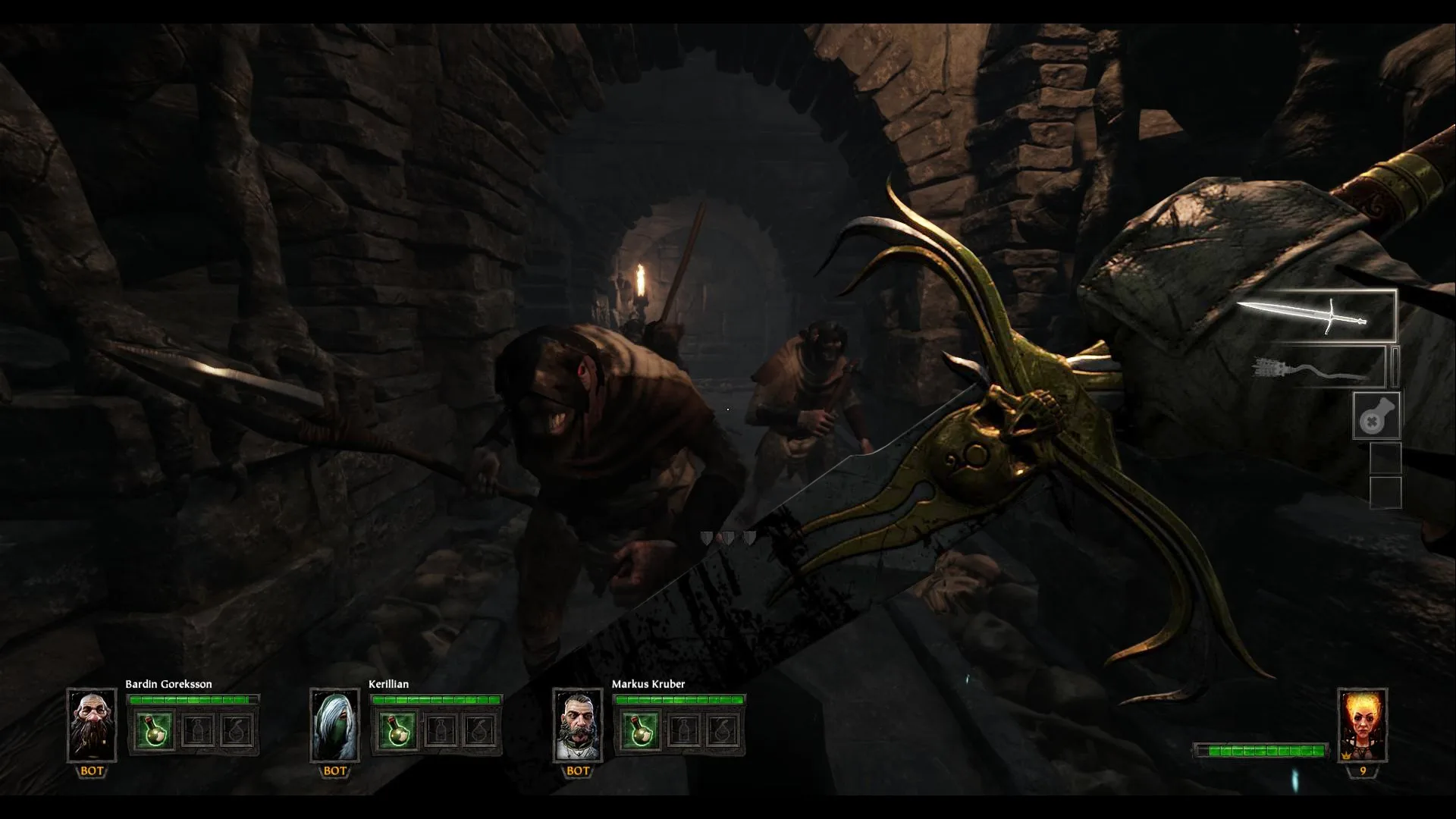 Captura de pantalla - Warhammer: End Times - Vermintide Drachenfels