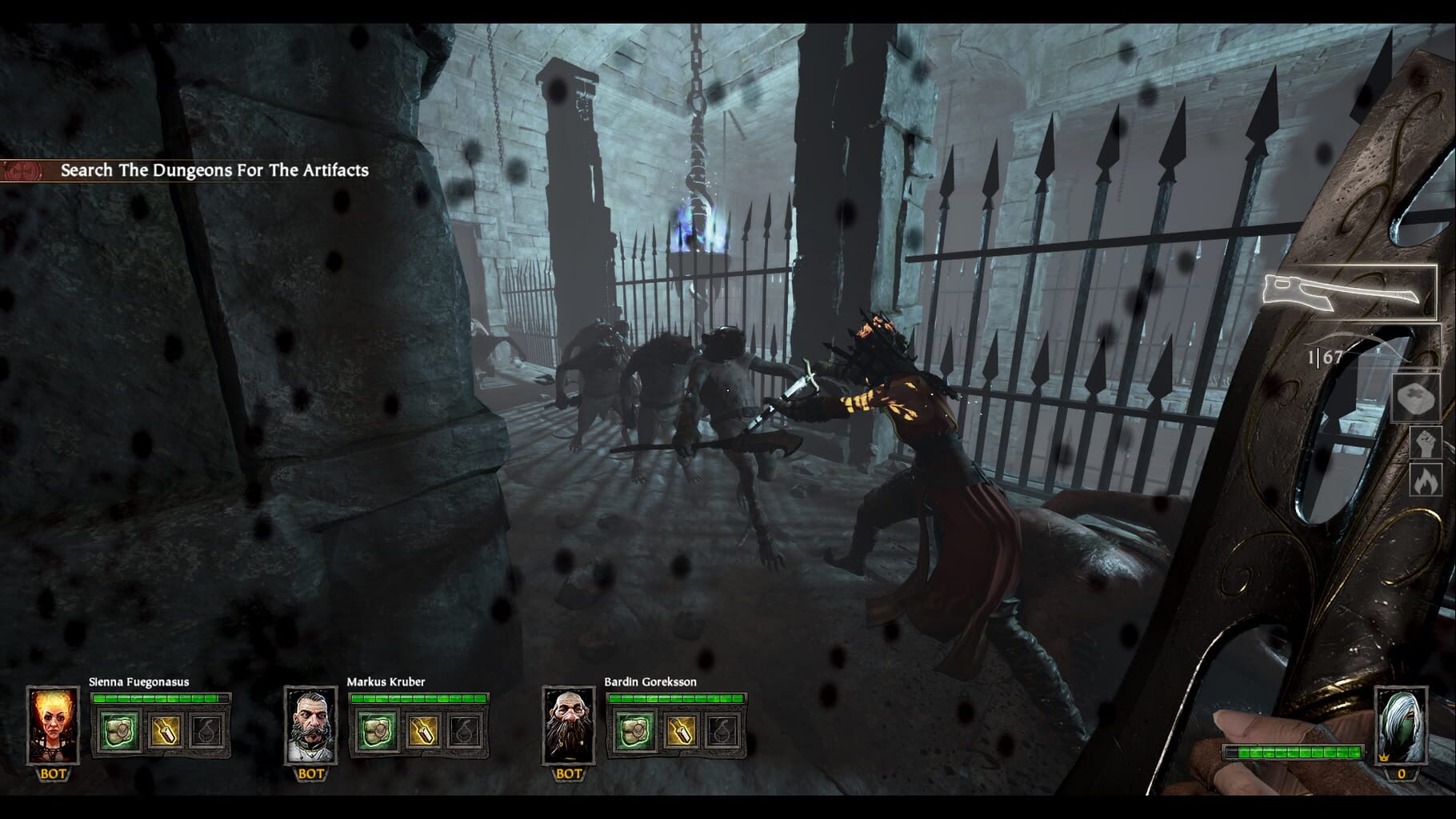 Captura de pantalla - Warhammer: End Times - Vermintide Drachenfels