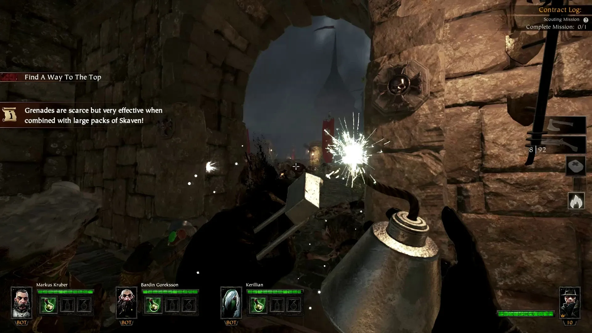 Captura de pantalla - Warhammer: End Times - Vermintide Quests and Contracts