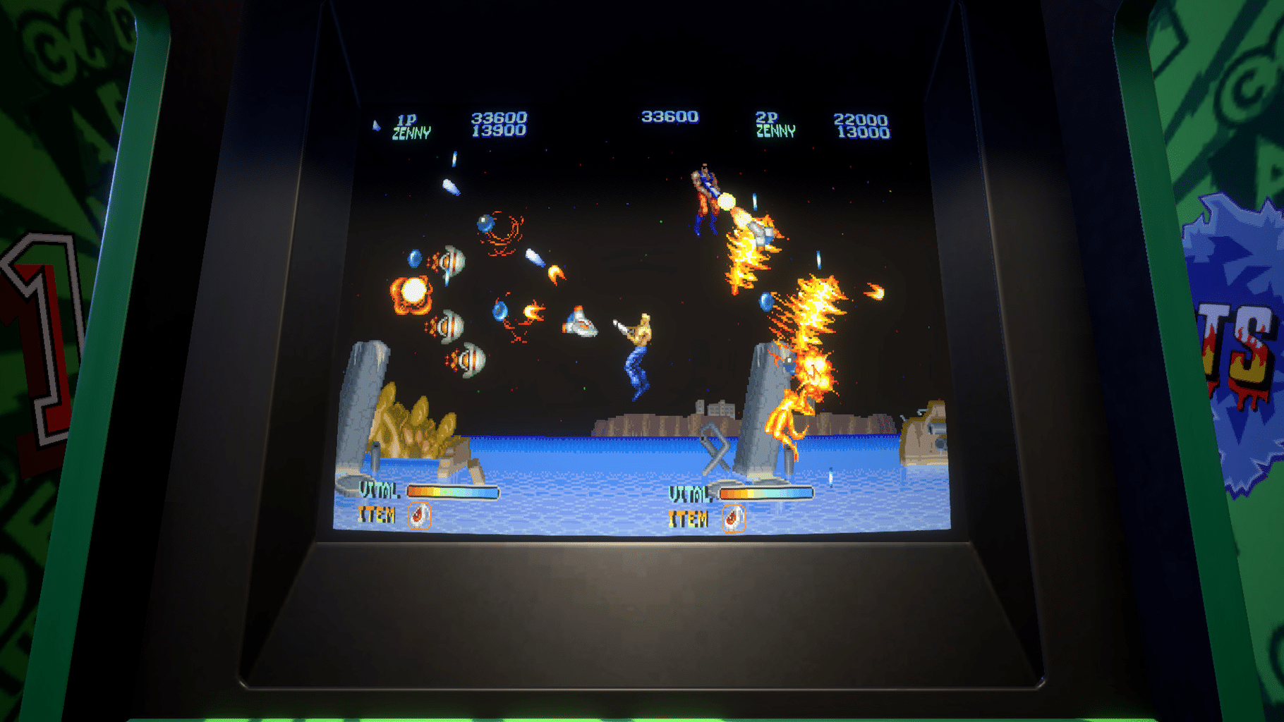 Capcom Arcade Stadium: Forgotten Worlds screenshot