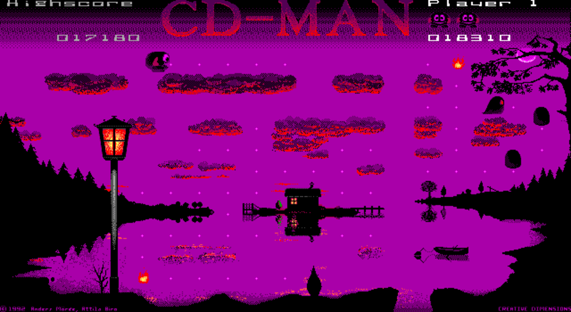 CD-Man (version 2.0) screenshot