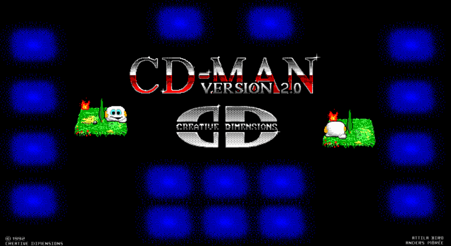 CD-Man (version 2.0) screenshot