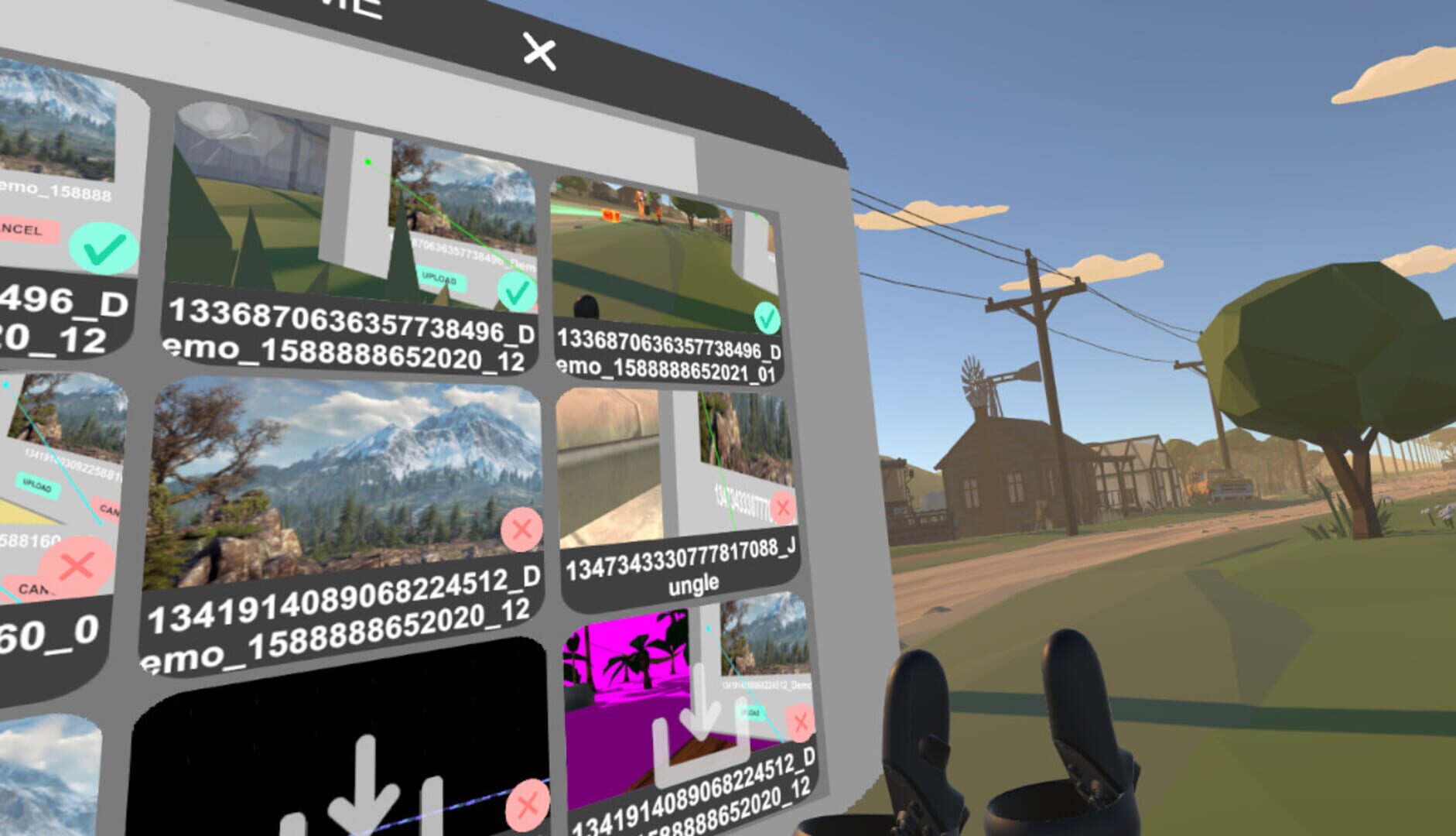 VR Parallel World - Screenshot