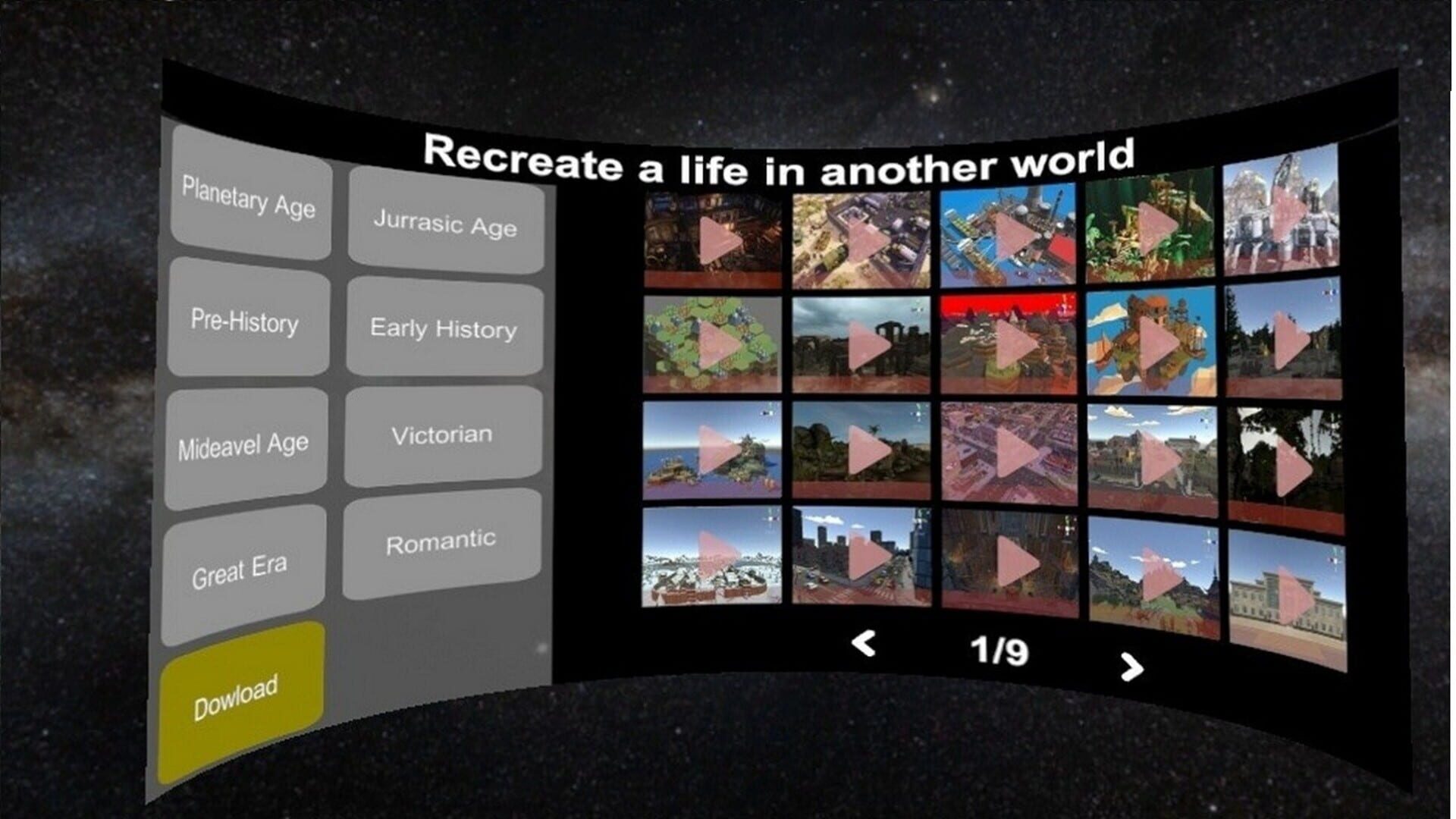 VR Parallel World - Screenshot