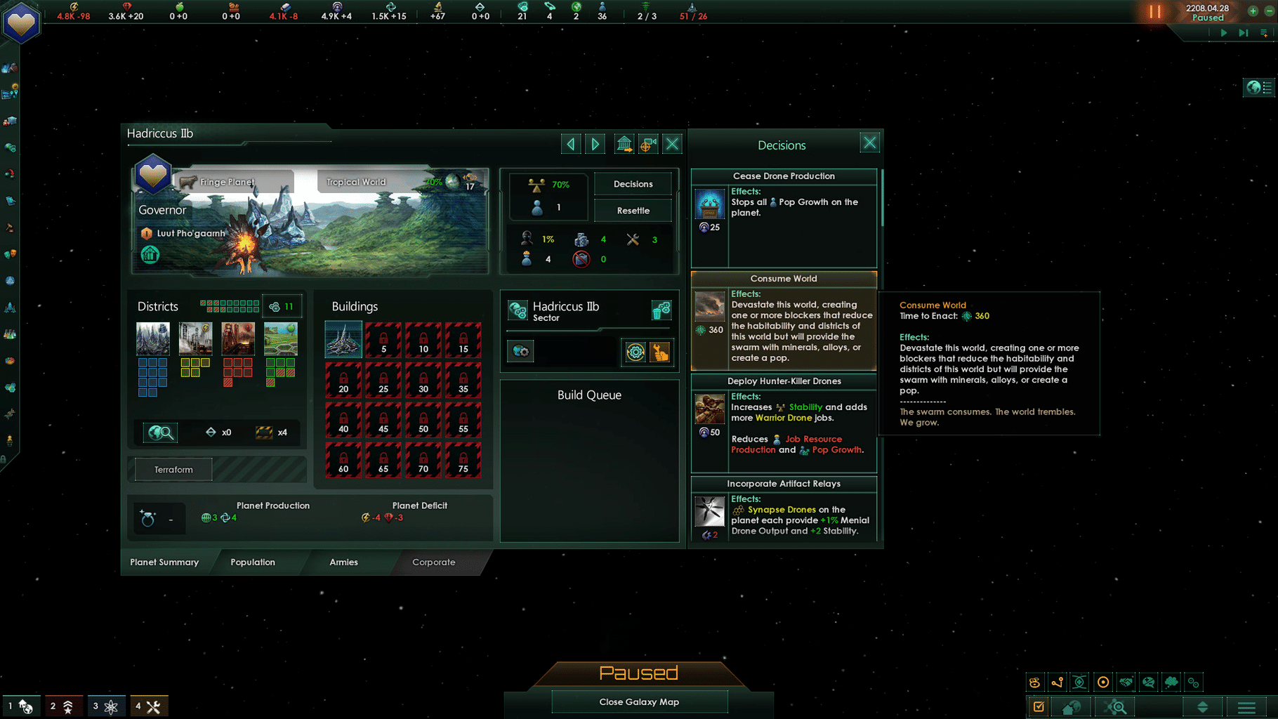 Stellaris: Lithoids screenshot