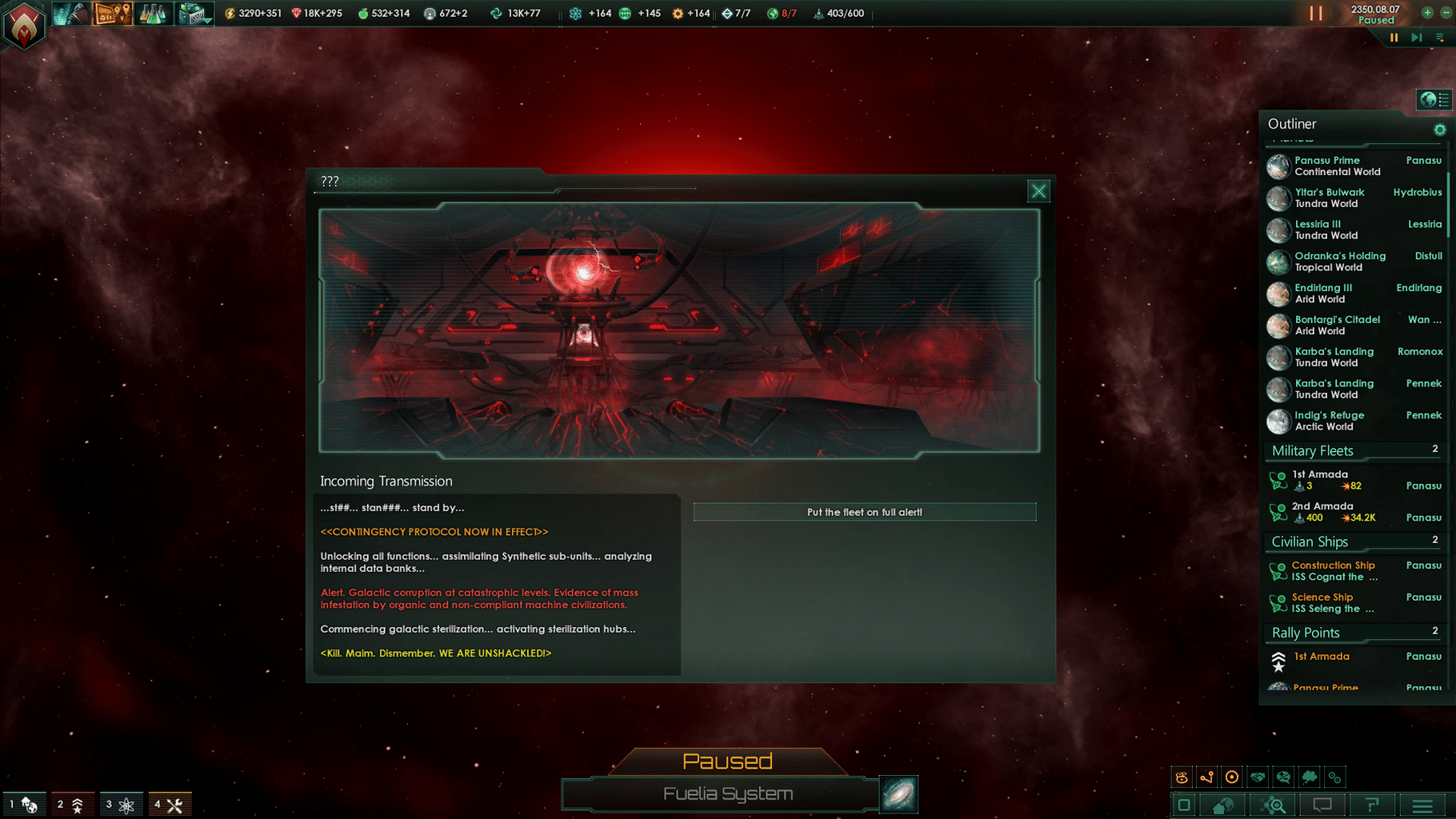 Stellaris: Synthetic Dawn screenshot