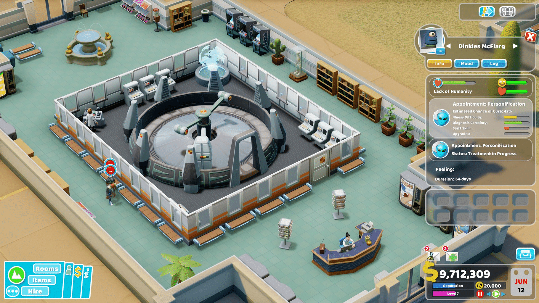 Two Point Hospital: Close Encounters screenshot