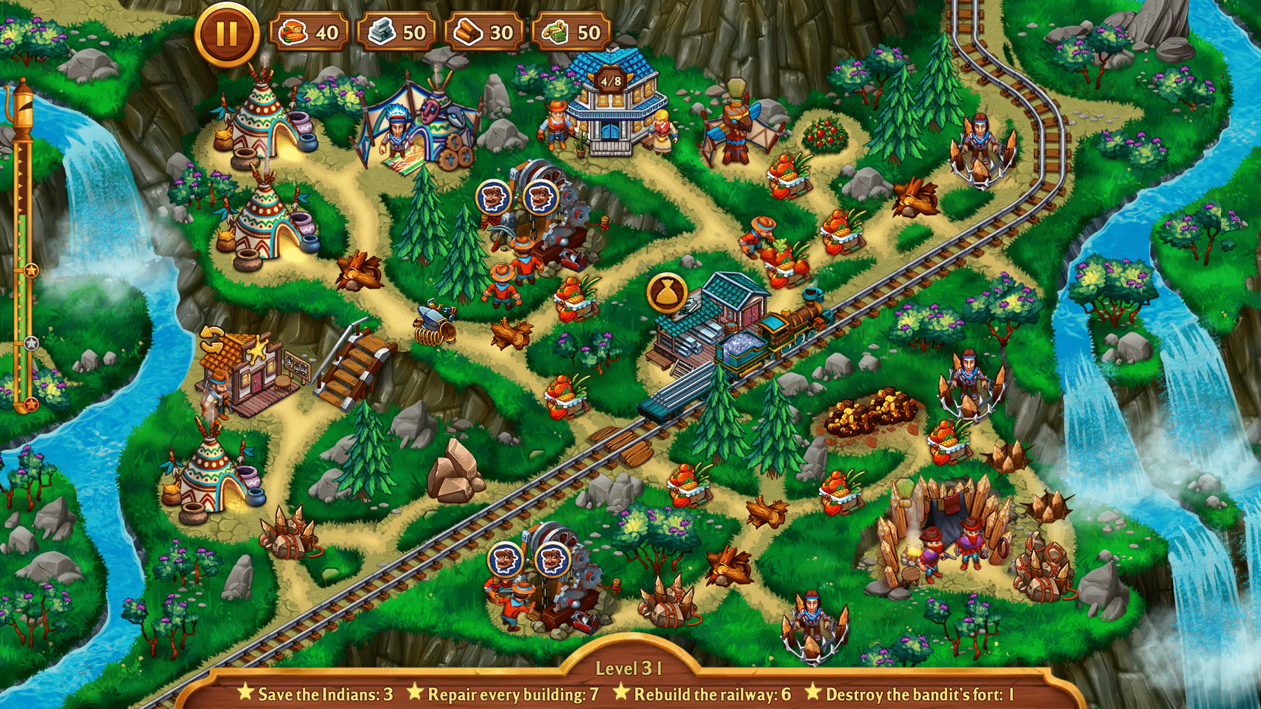 Golden Rails: Small Town Story screenshot