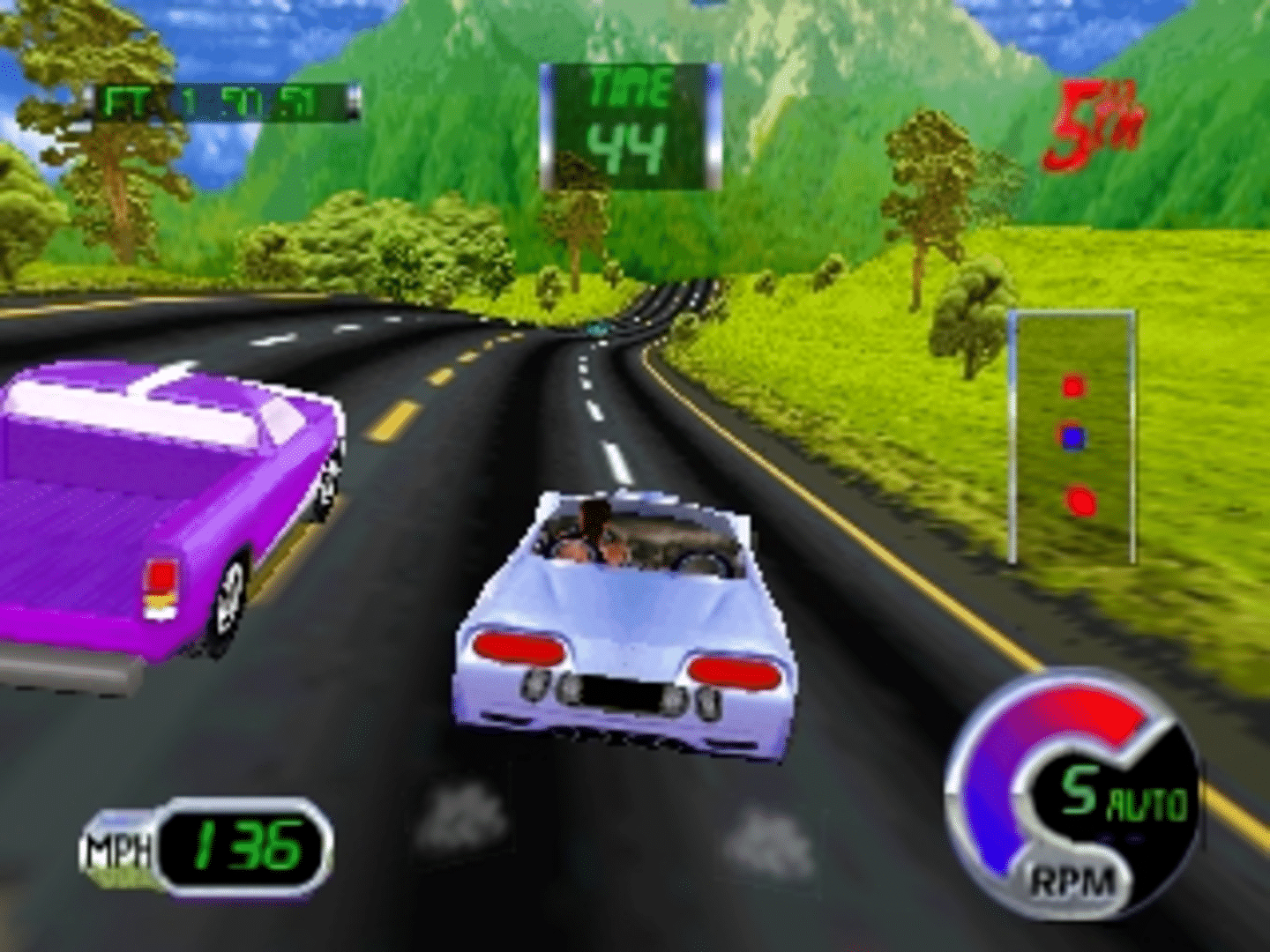 Cruis'n Exotica screenshot