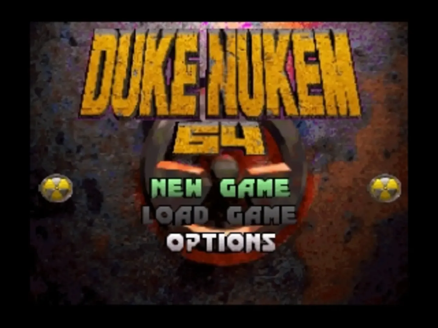 Captura de pantalla - Duke Nukem 64