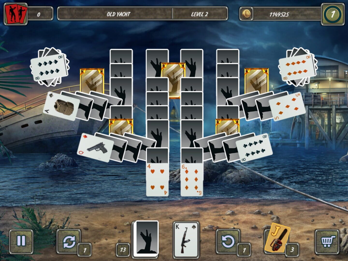 Dangerous Solitaire: Zombie Fever