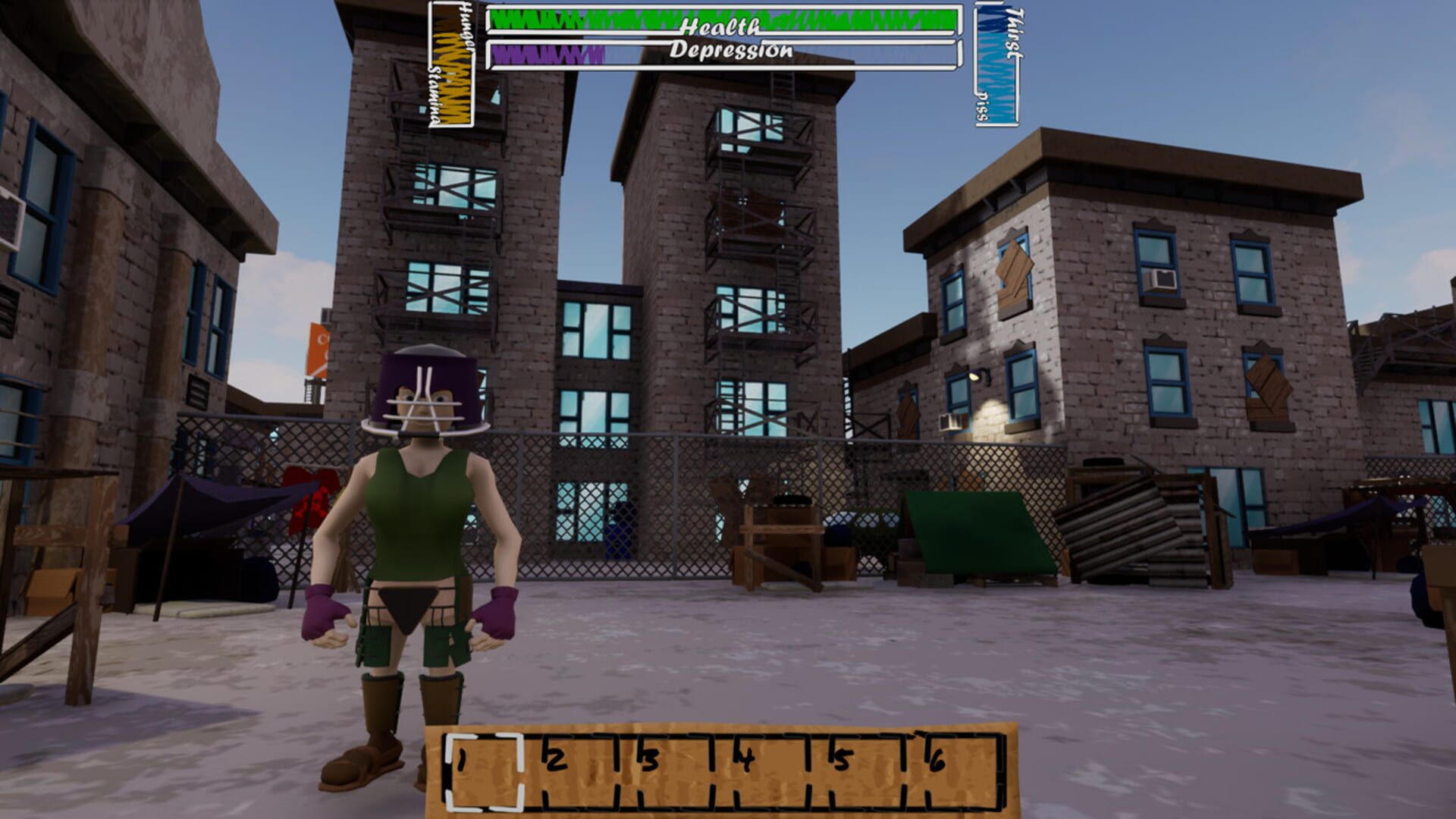 Urban Survival - Screenshot