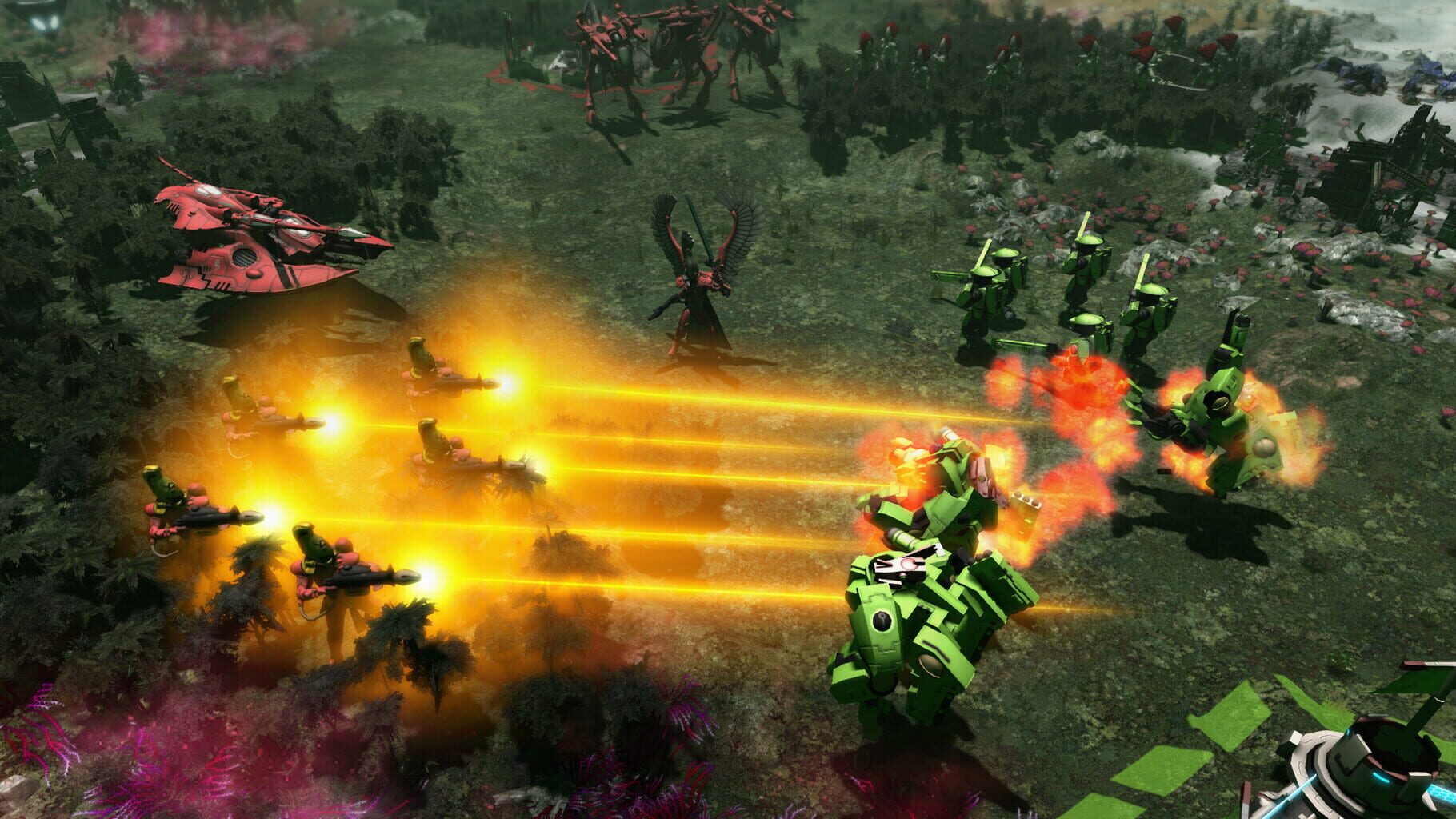 Captura de pantalla - Warhammer 40,000: Gladius - Relics of War: Craftworld Aeldari