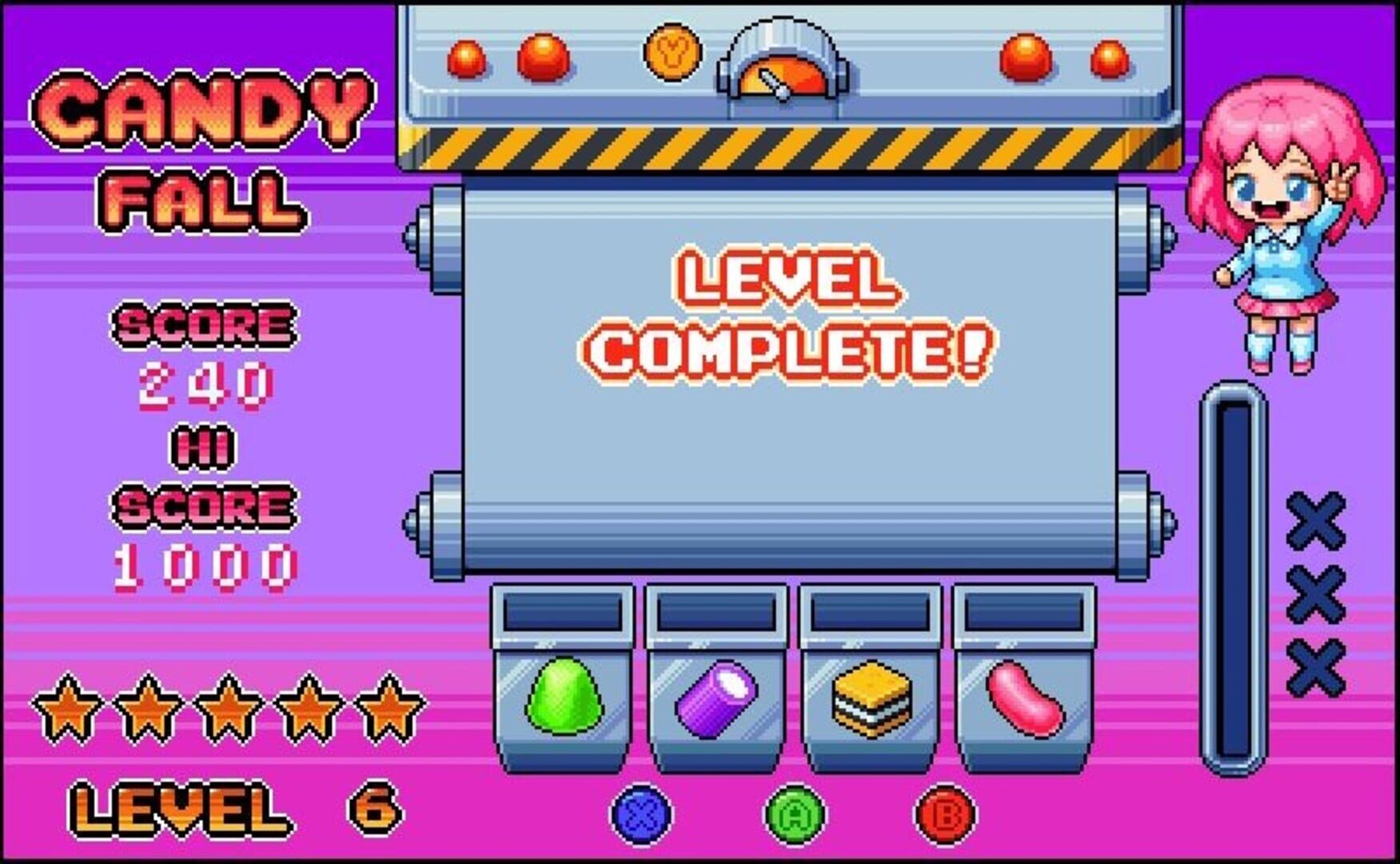 Candy Fall - Screenshot