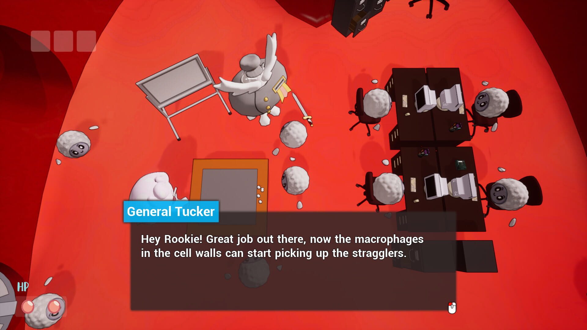 Your Human is Sick - Screenshot