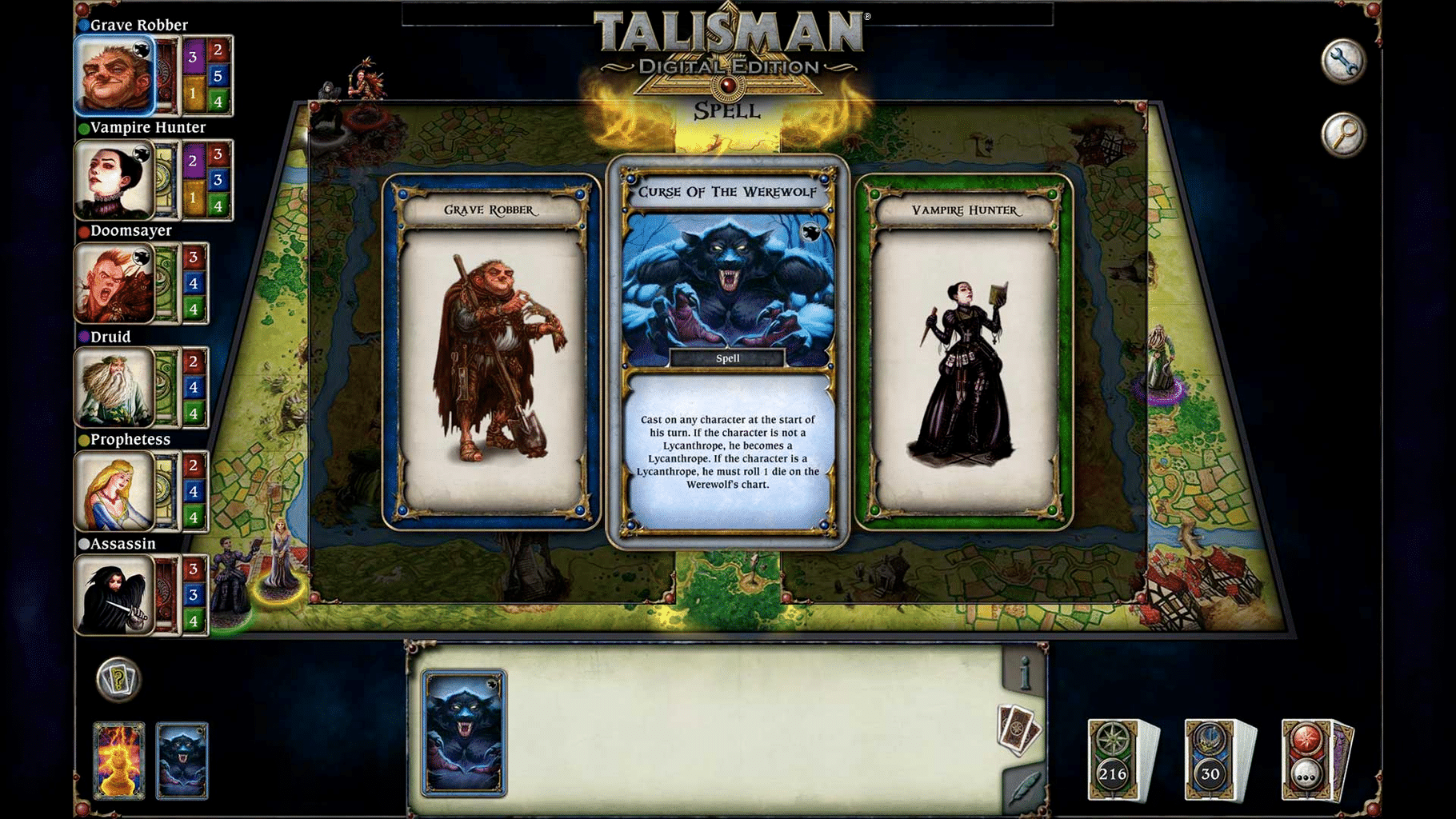 Talisman: Digital Edition - The Blood Moon screenshot