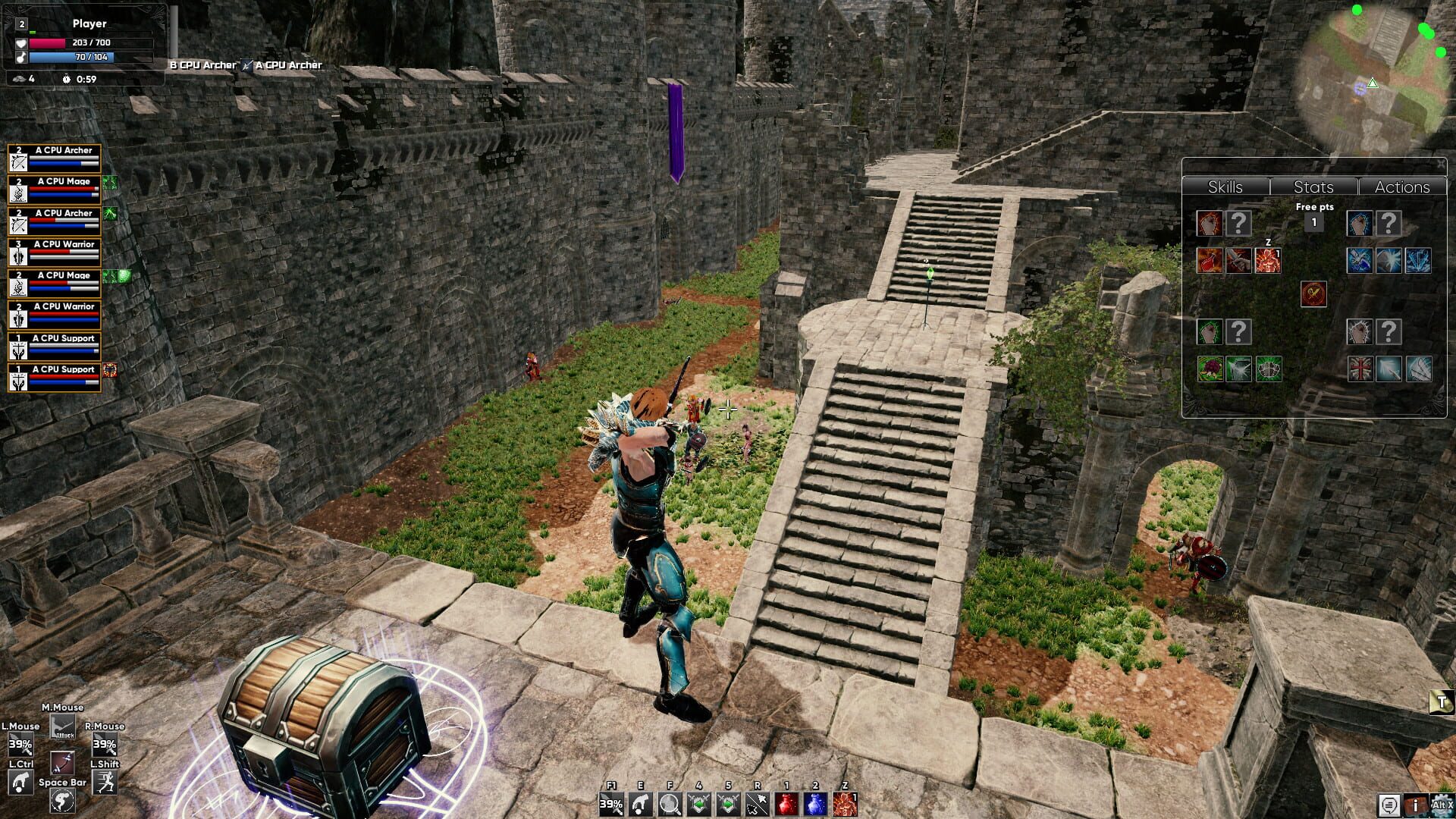 Mercenary Skirmish - Screenshot