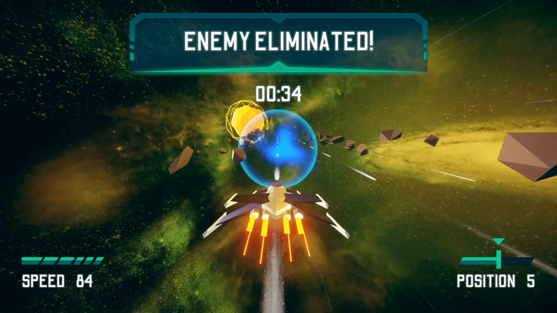 Space Wave Race screenshot