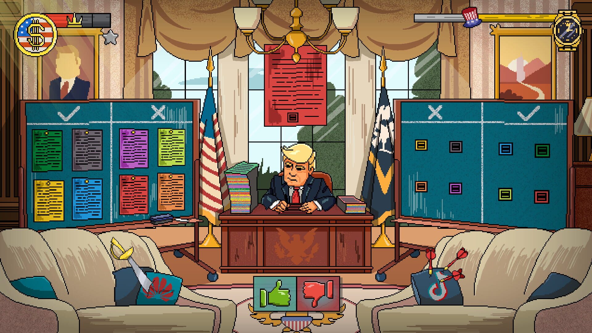 Election 2020: Battle for the Throne - Screenshot