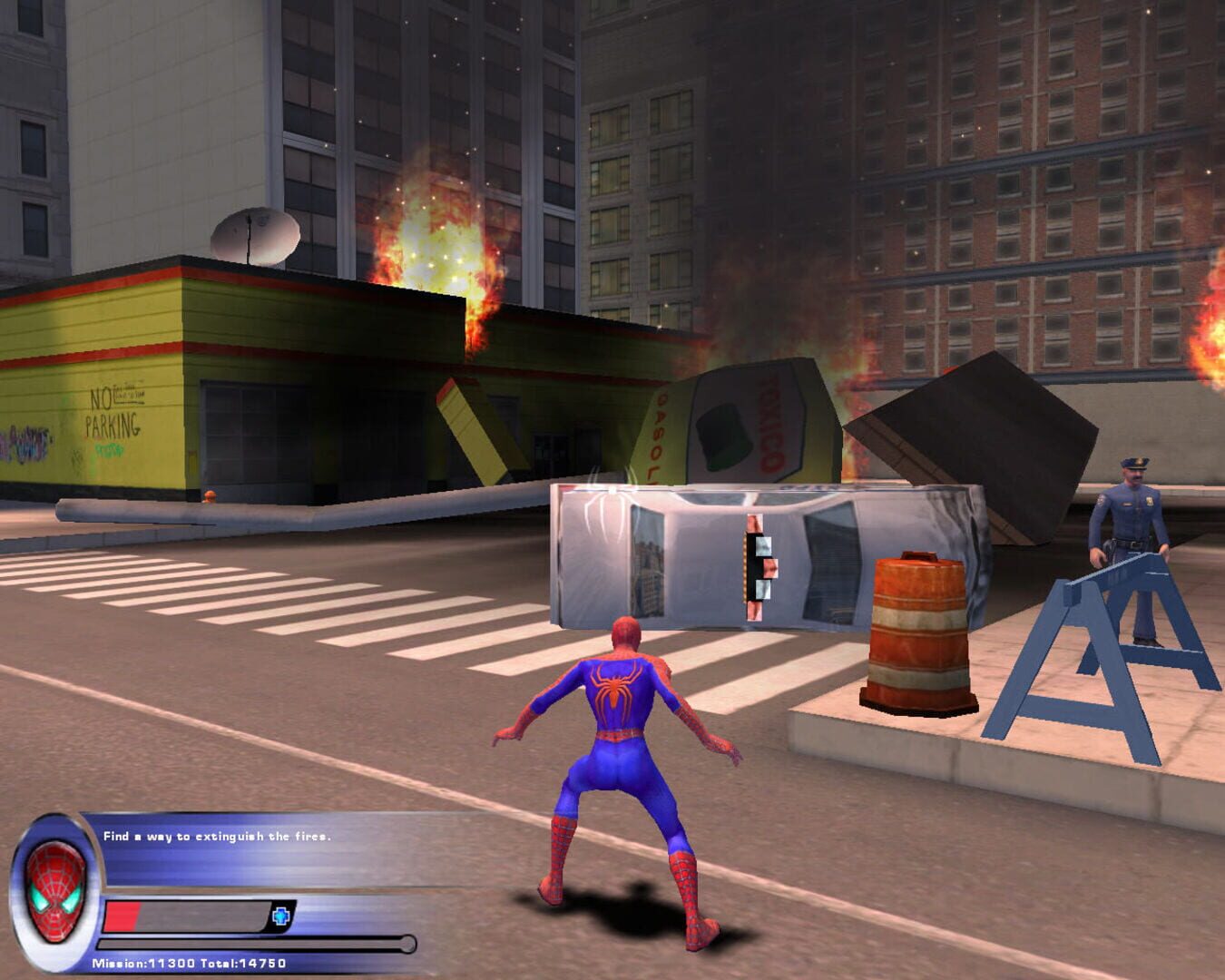 Captura de pantalla - Spider-Man 2: The Game