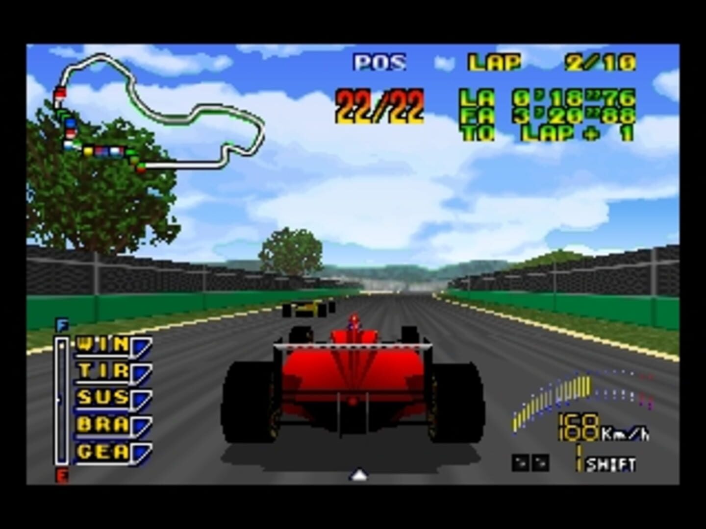 Captura de pantalla - F1 Pole Position 64