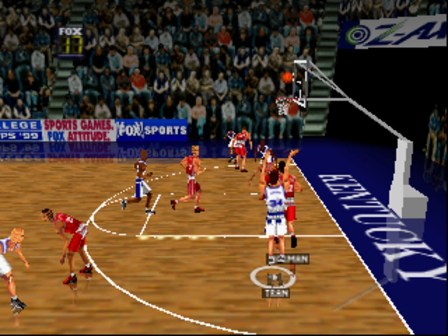 Captura de pantalla - Fox Sports College Hoops '99