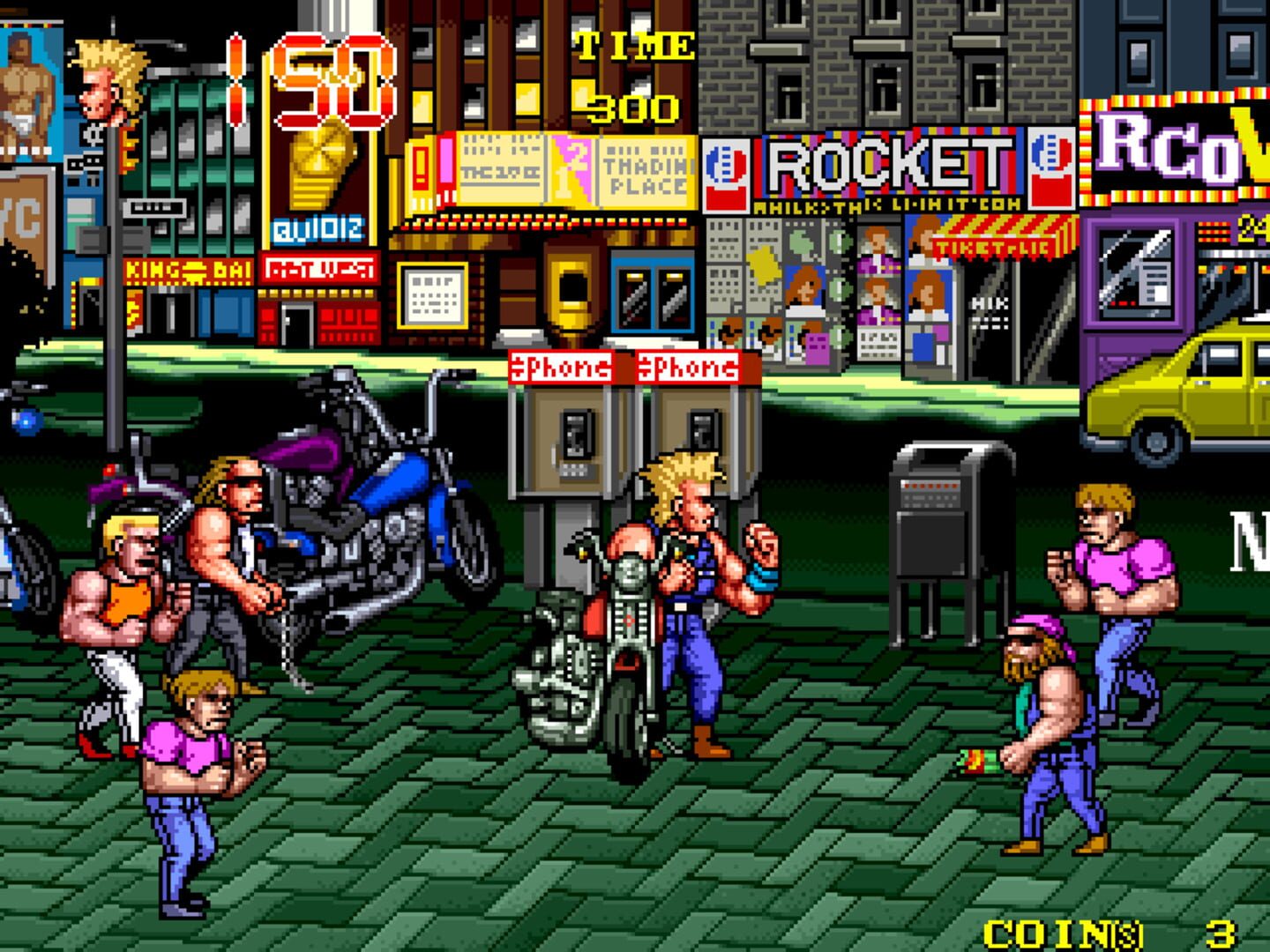 Captura de pantalla - Technos Arcade 1