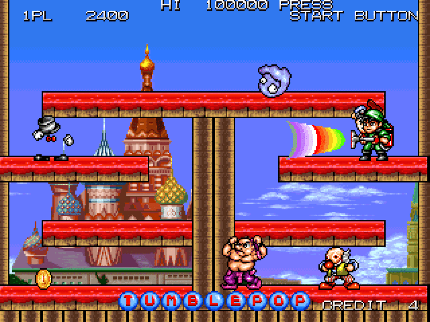 TumblePop screenshot