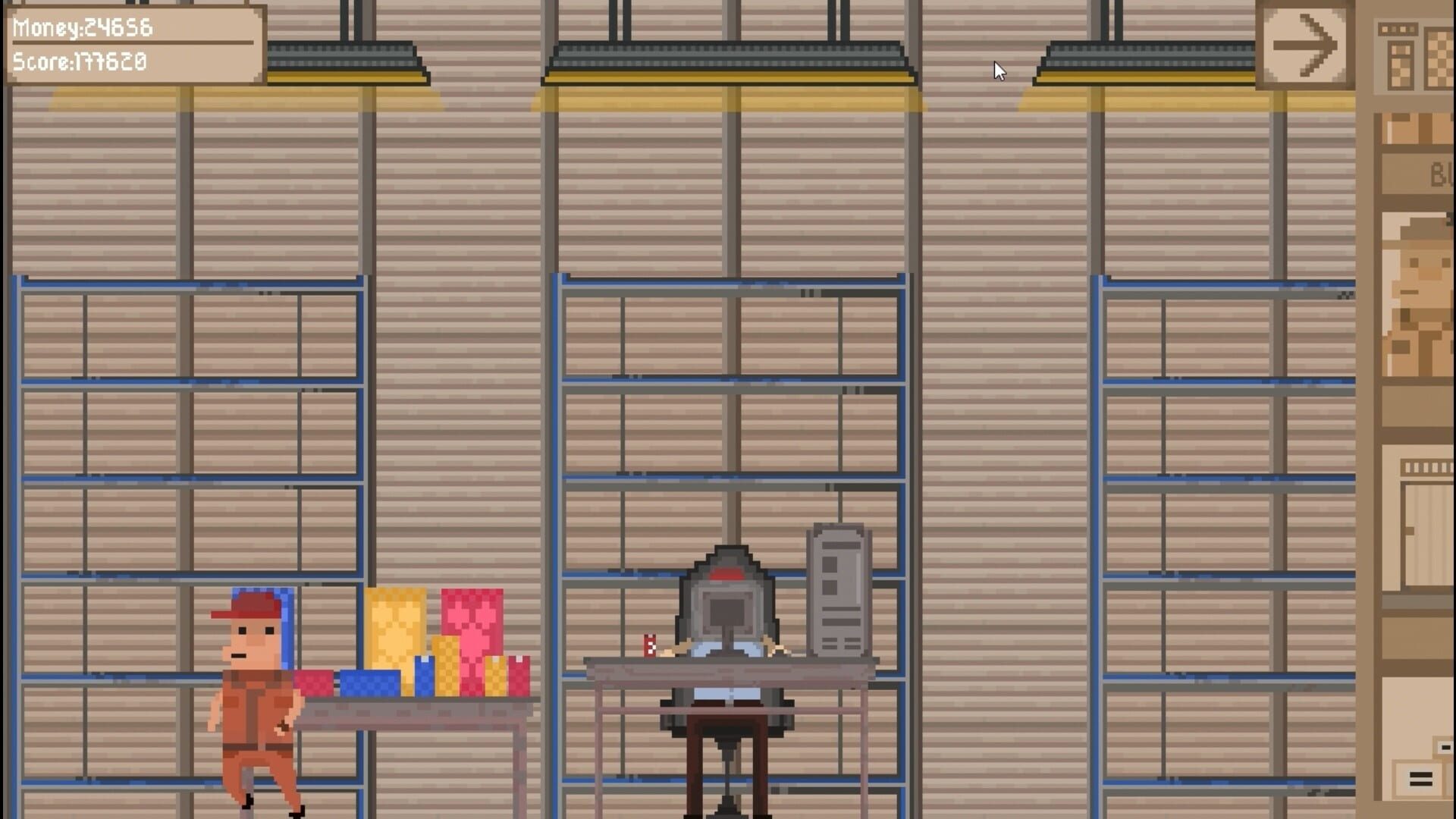 Delivery Company Clicker - Screenshot