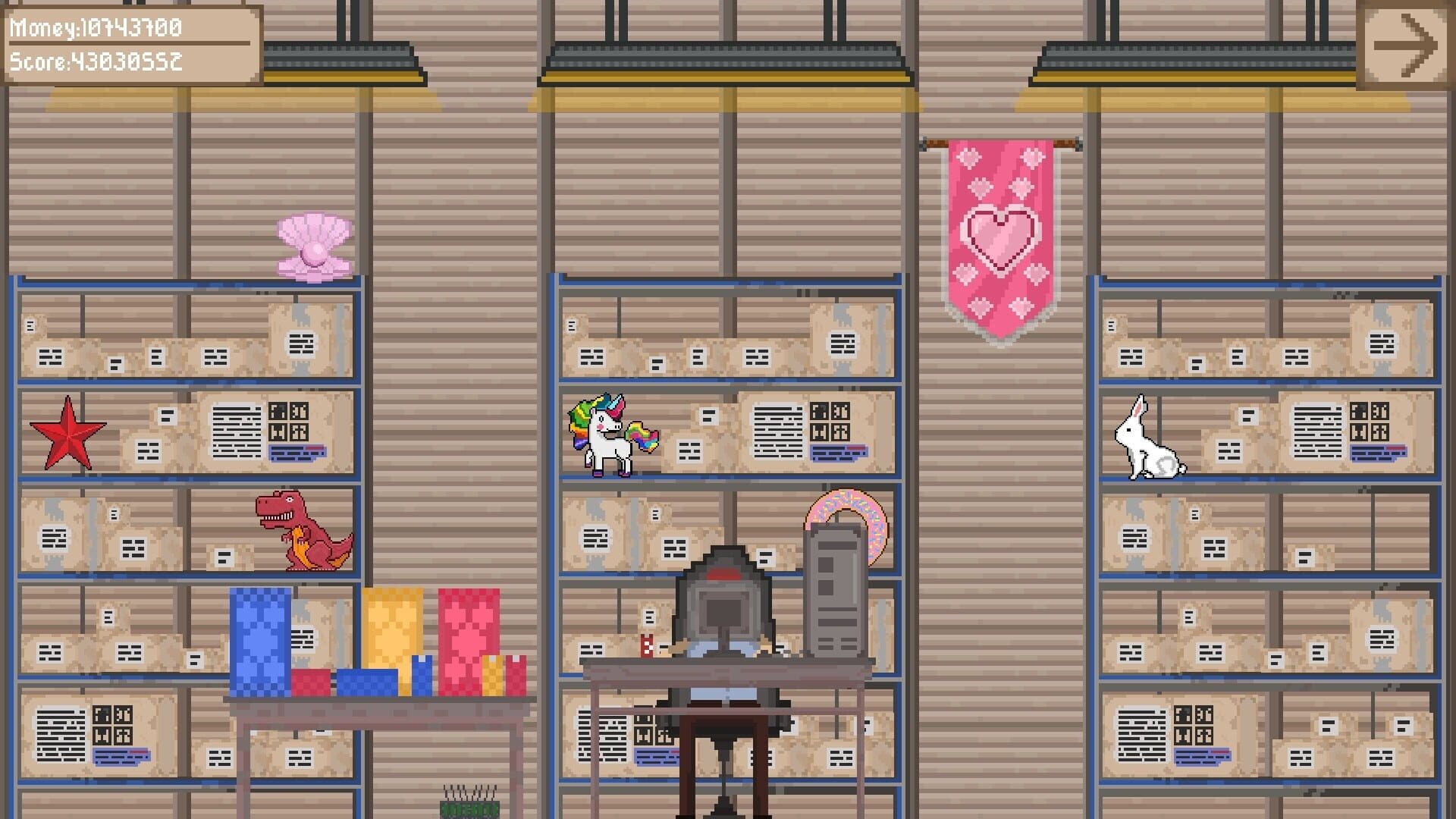 Delivery Company Clicker - Screenshot