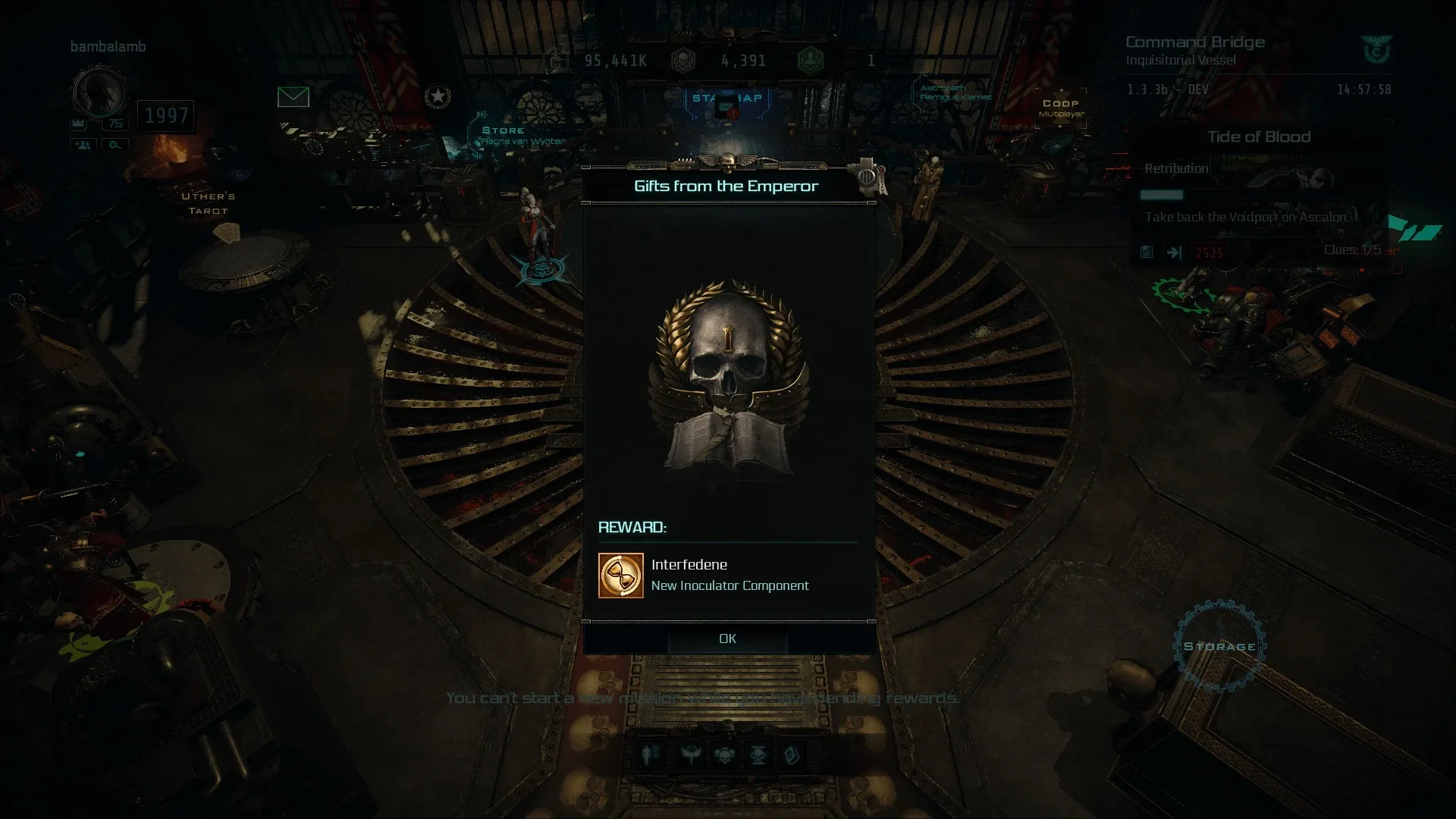 Captura de pantalla - Warhammer 40,000: Inquisitor - Martyr: Hollow Bliss