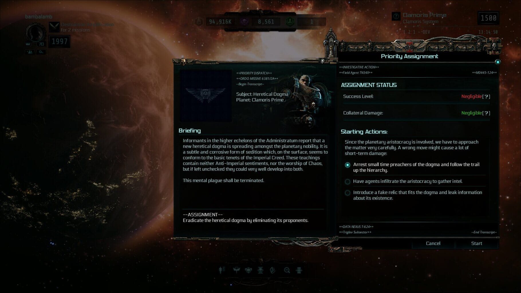 Captura de pantalla - Warhammer 40,000: Inquisitor - Martyr: Faith Undone