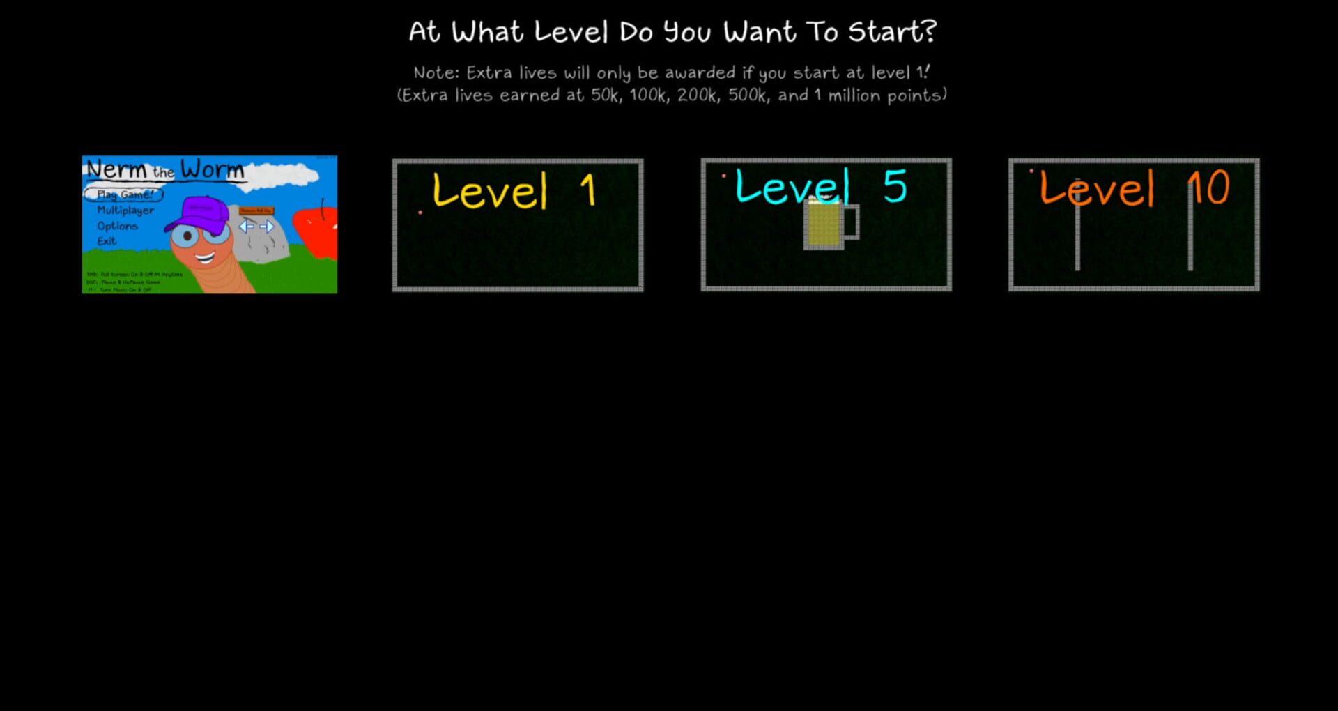 Nerm the Worm - Screenshot