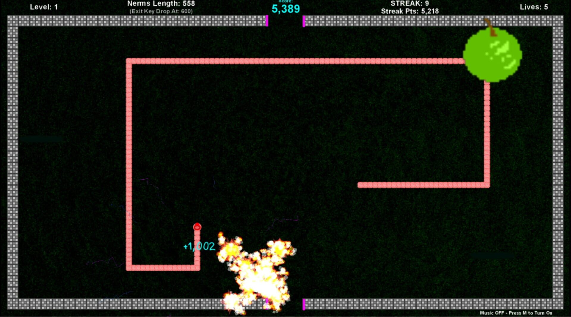 Nerm the Worm - Screenshot
