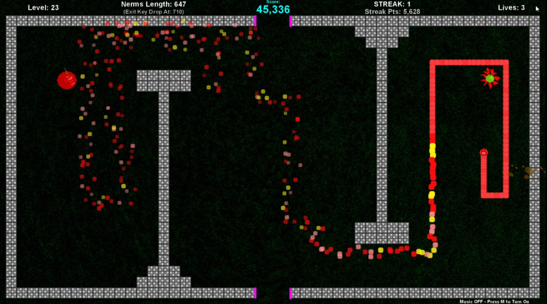 Nerm the Worm - Screenshot