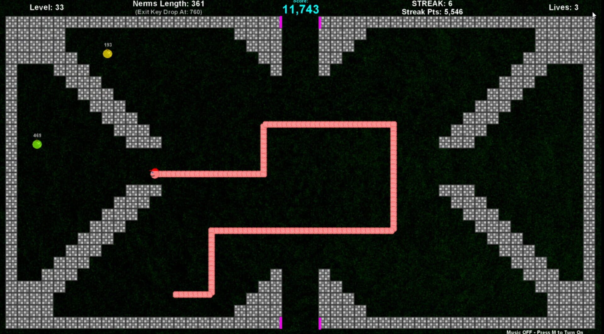 Nerm the Worm - Screenshot