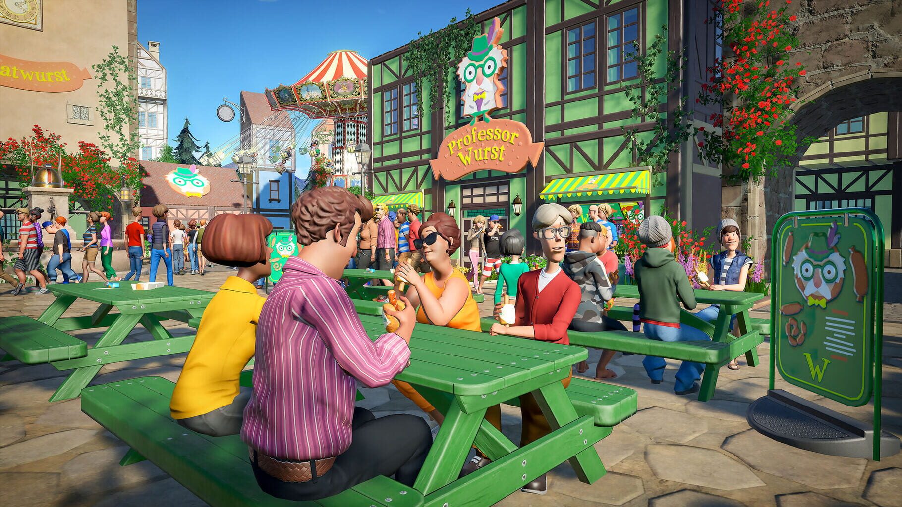 Captura de pantalla - Planet Coaster: World's Fair Pack