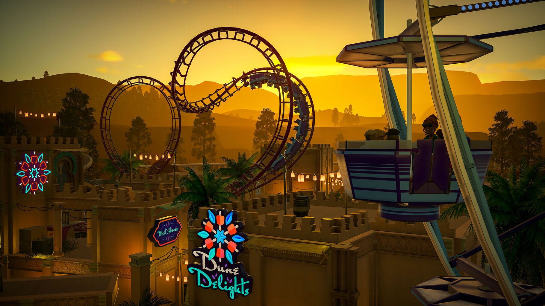 Captura de pantalla - Planet Coaster: World's Fair Pack