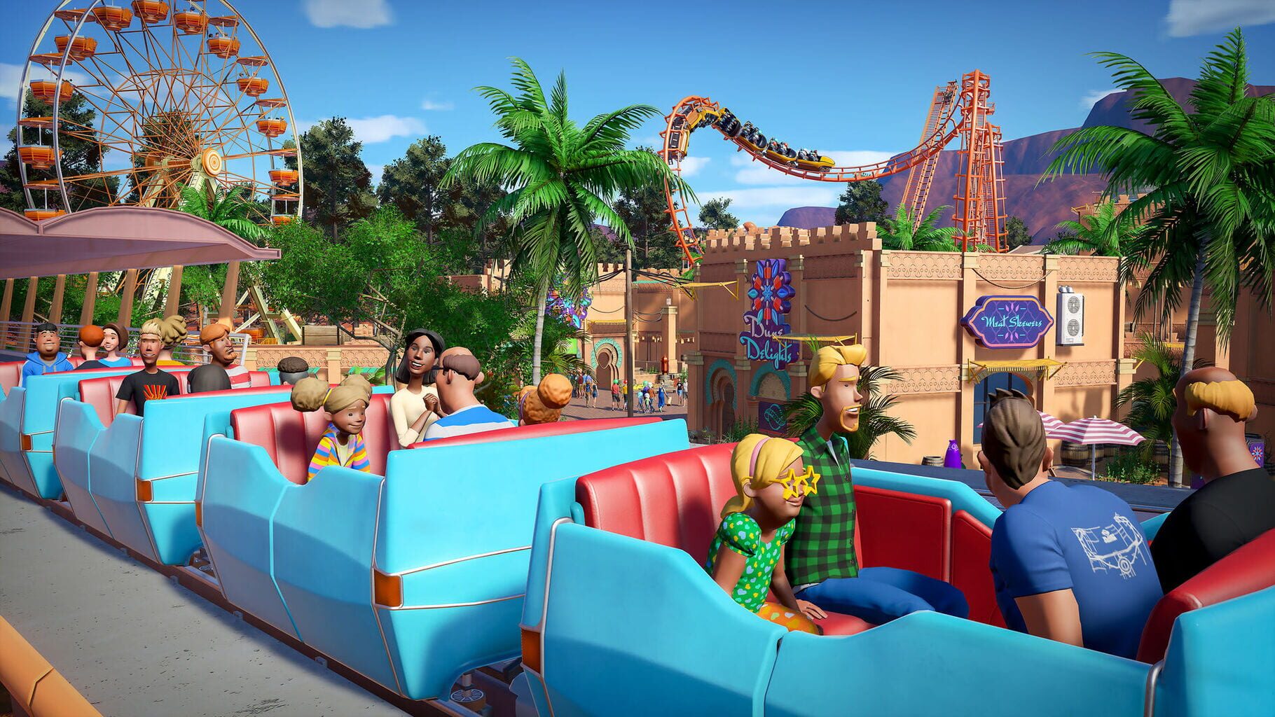 Captura de pantalla - Planet Coaster: World's Fair Pack