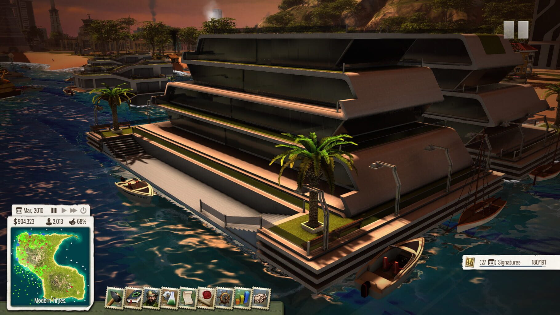 Captura de pantalla - Tropico 5: Waterborne