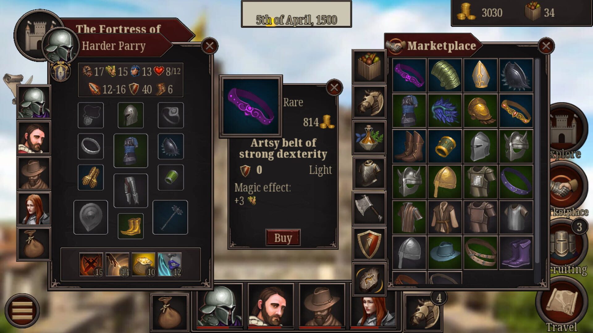 The Lost King of Avallon - Screenshot
