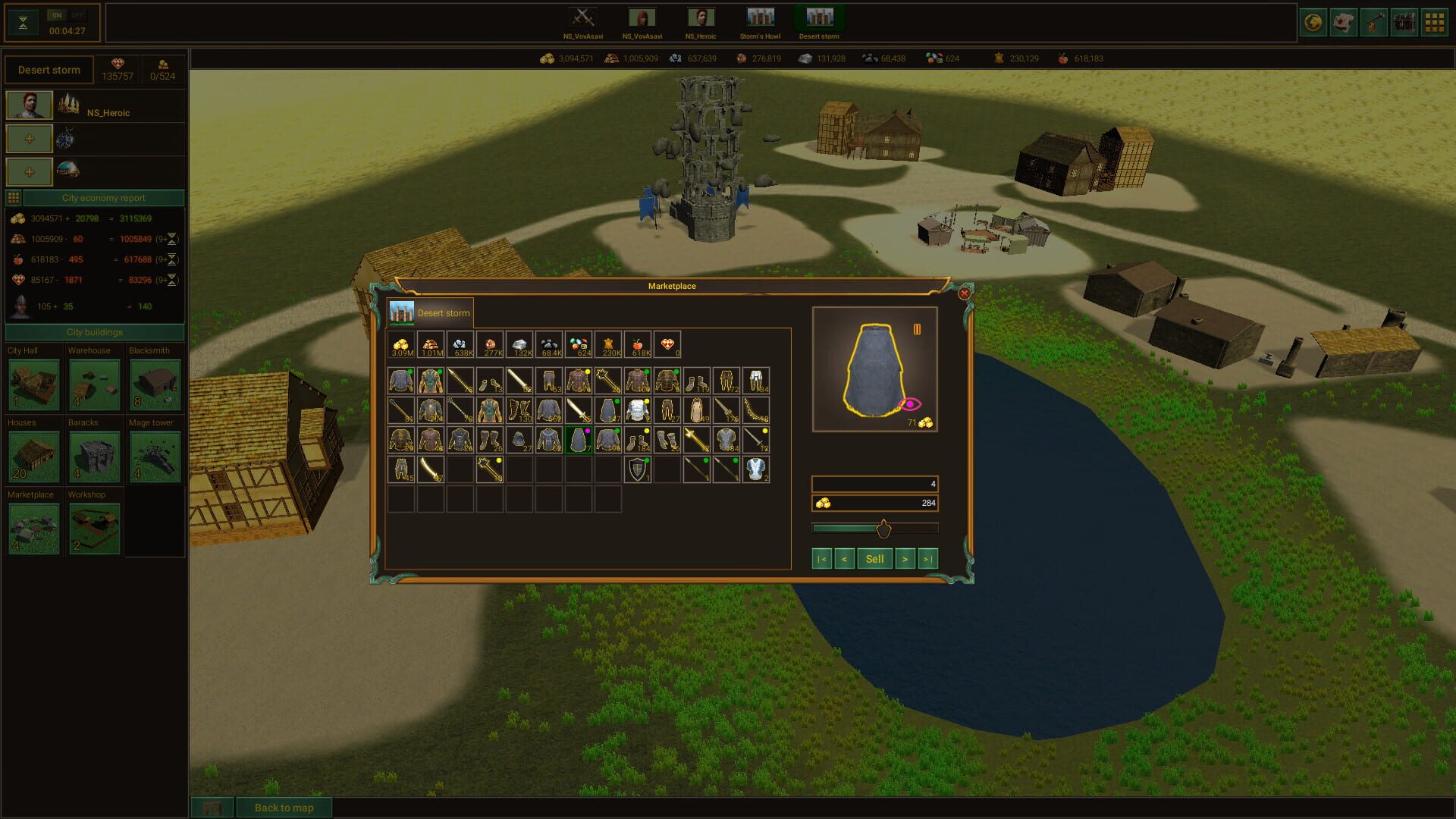Lords of the Shattered Kingdom - Screenshot