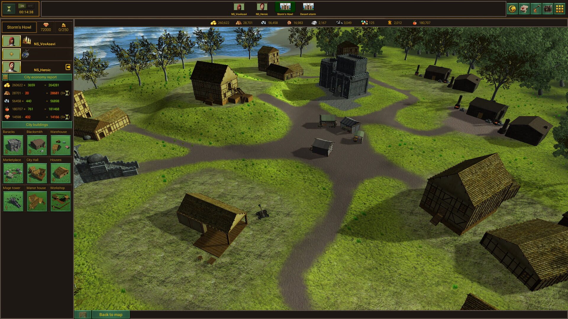 Lords of the Shattered Kingdom - Screenshot