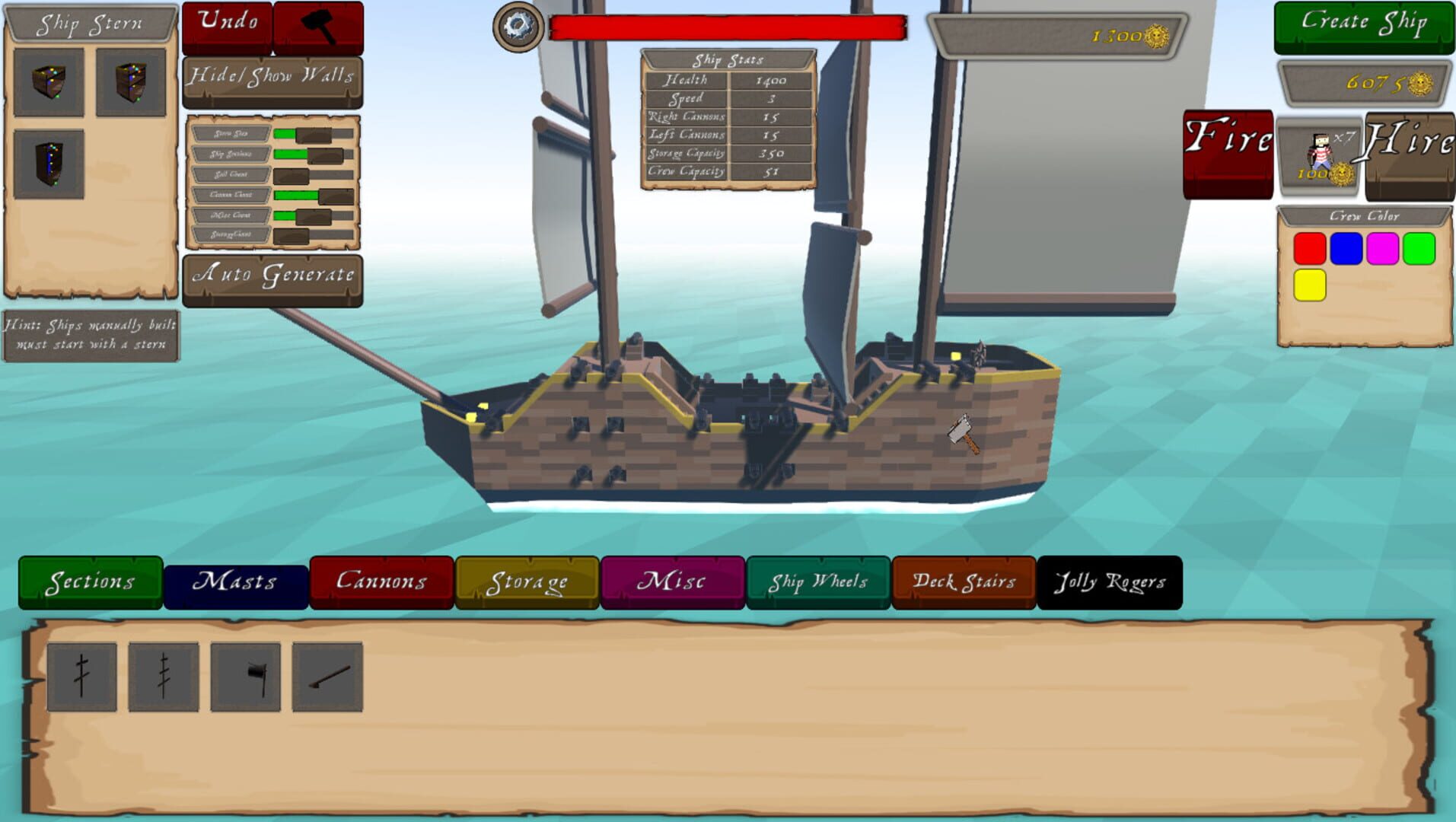 Poly Pirates - Screenshot