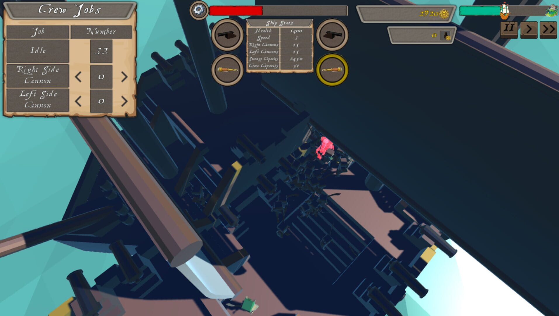Poly Pirates - Screenshot