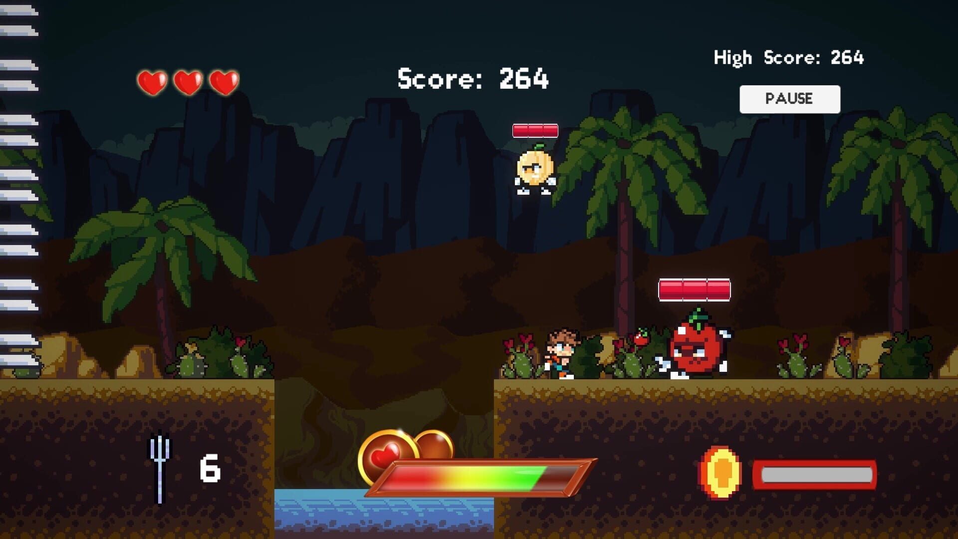 Four Course Combat - Screenshot