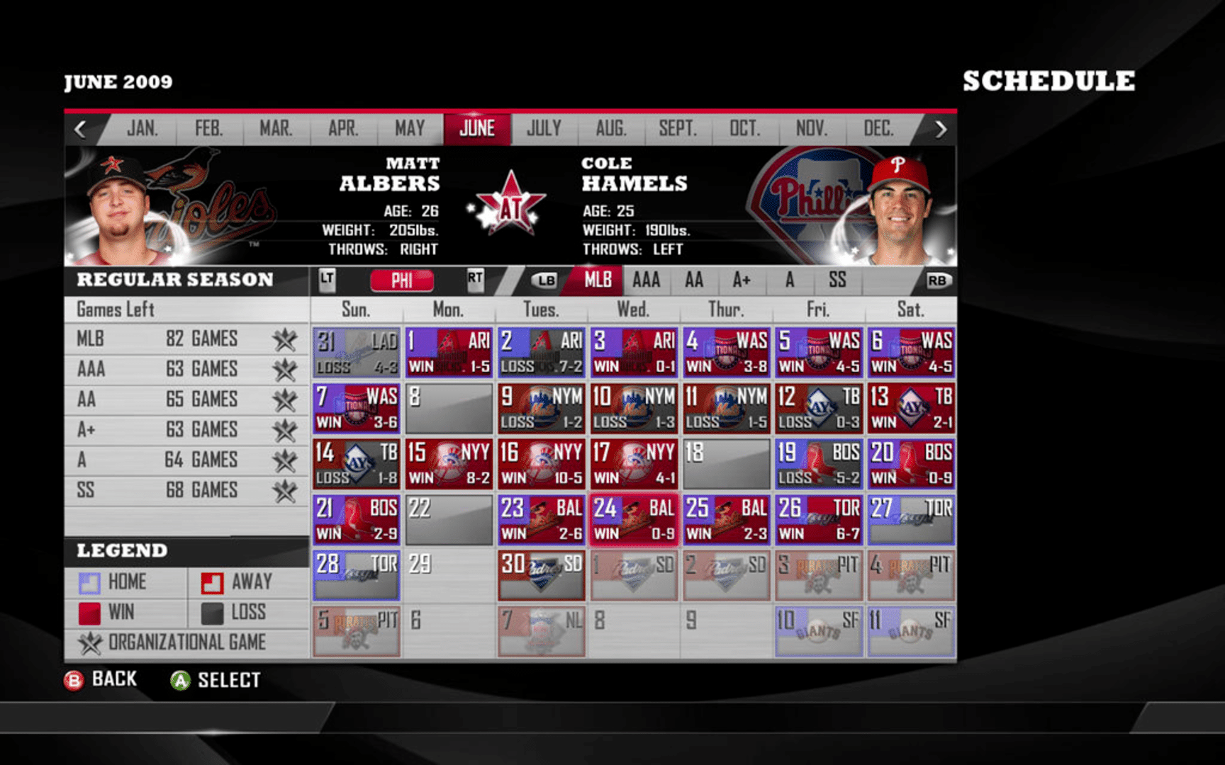 MLB Front Office Manager screenshot