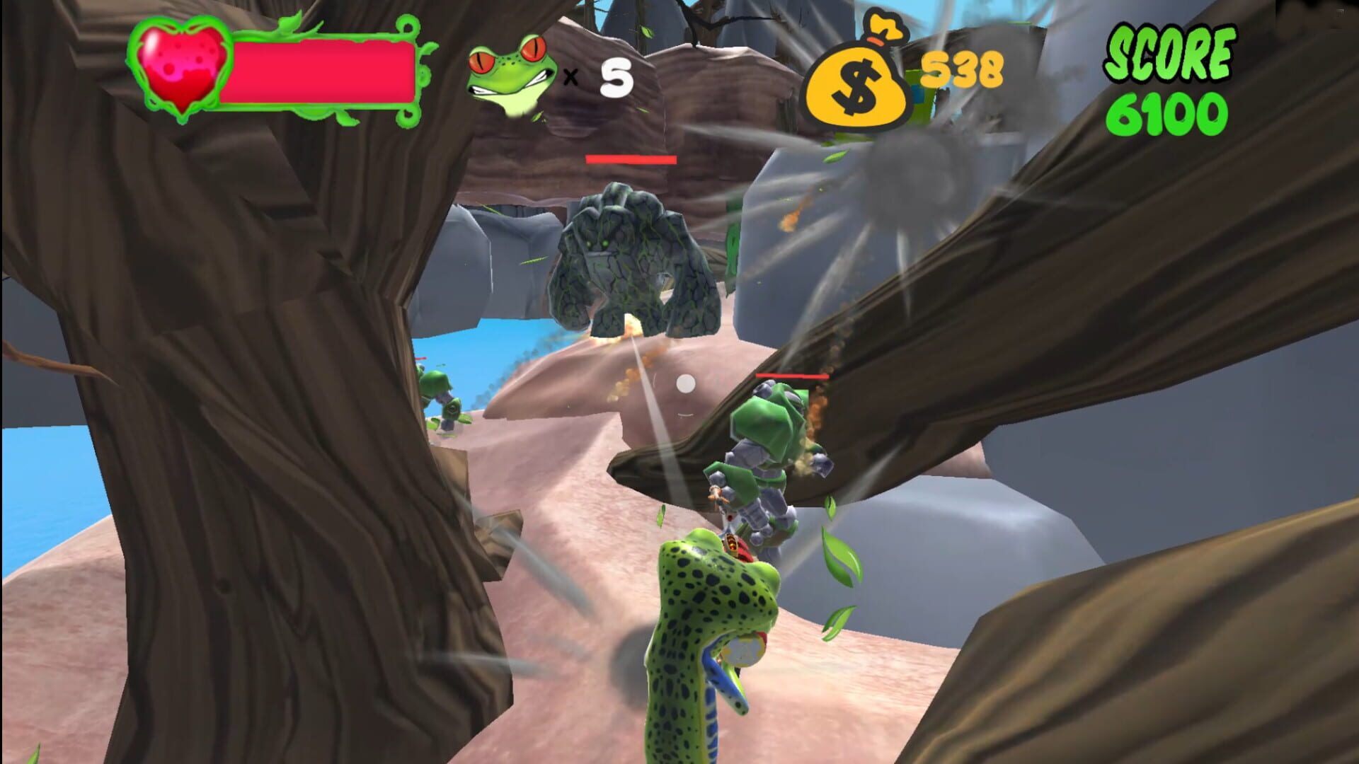 Ribby Rocket - Screenshot
